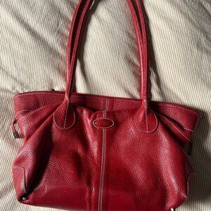 Red Tod's Leather Purse